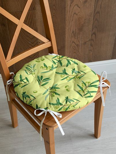 Подушка на стул Унисон Olive