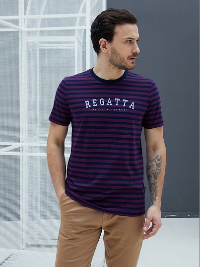 Футболка "SeaBreeze", бургунди, BeGood