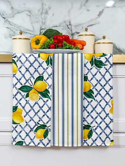 Комплект полотенец Унисон Lemons