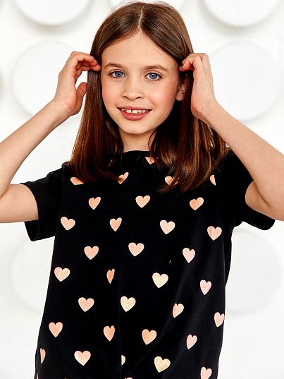 Футболка "Happy Party", черный, Juno