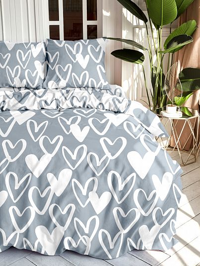 Постельное бельё Унисон Hearts