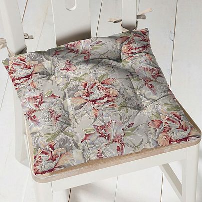 Подушка на стул "Душистый пион", Mia Cara