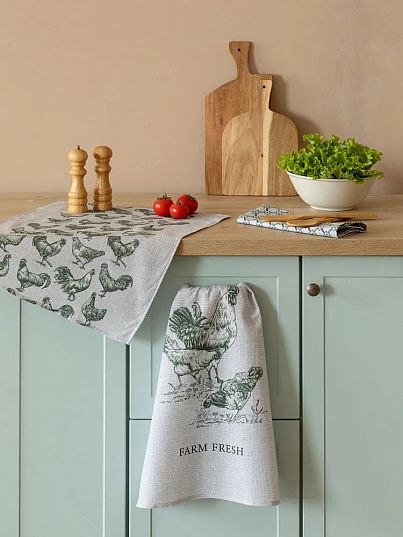 Комплект полотенец Унисон Farm fresh