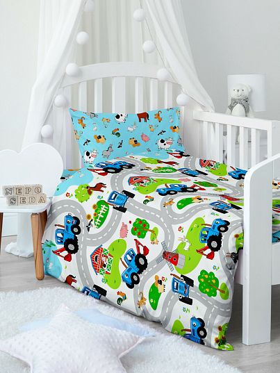 Постельное белье По полям, Непоседа Постельное белье По полям, Непоседа