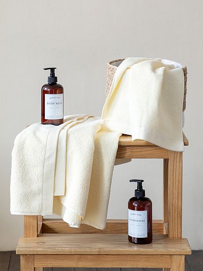 Полотенце махровое "Lotte", сливочный, Унисон