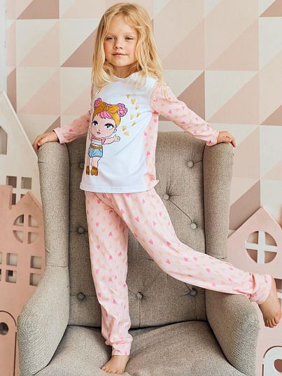 Пижама Juno Сердечки