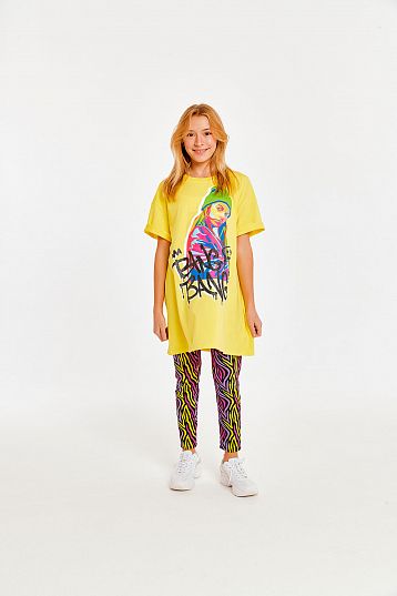 Лосины Galaxy spill Разноцветный Зебра, Juno