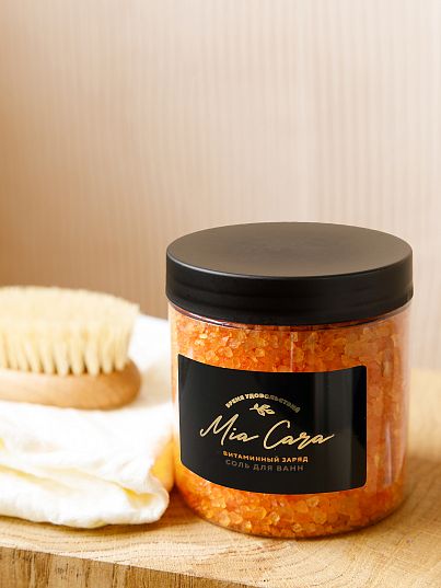 Соль для ванн "Mia Cara", витаминный заряд