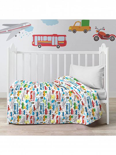 Покрывало стеганое "Городское движение", Juno Покрывало стеганое "Городское движение", Juno