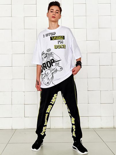 Брюки MAD GAME Черный, Juno