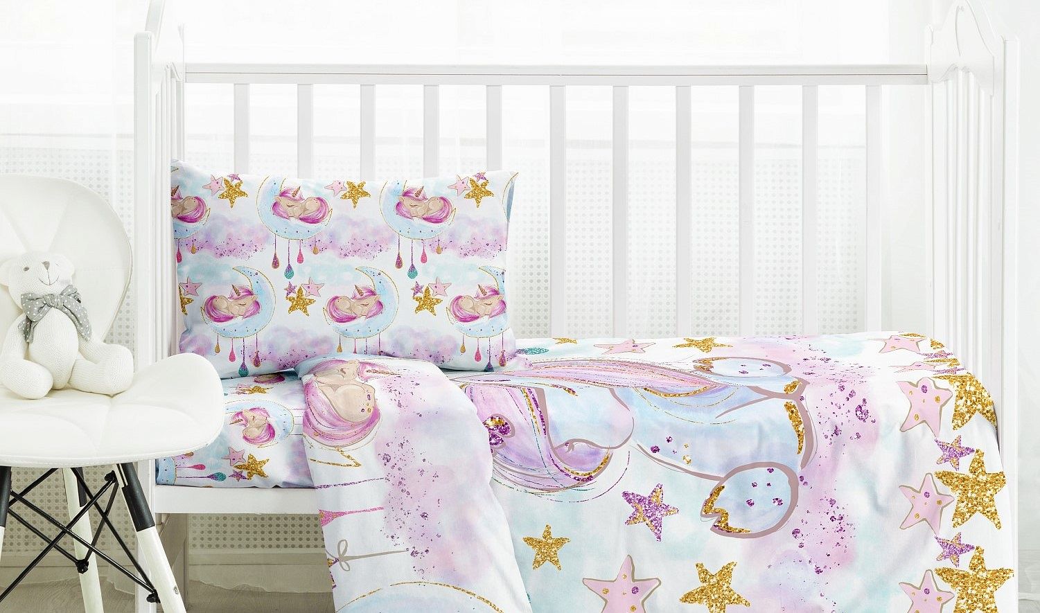 Лучшие ткани для постельного белья для новорожденных
