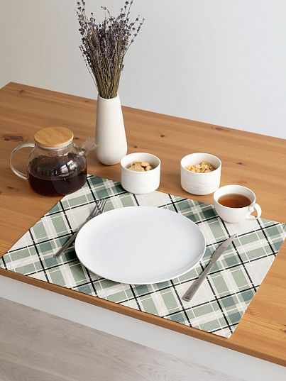 Комплект плейсматов Унисон Skandi cell