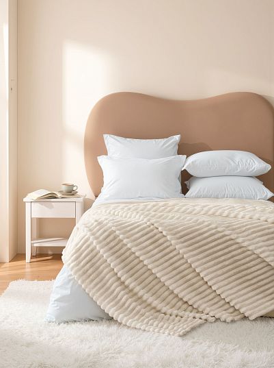 Плед Унисон Сливки