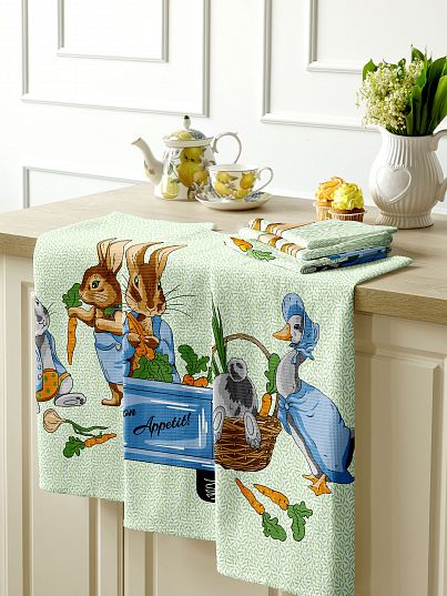 Комплект полотенец Mia Cara Garden bunny