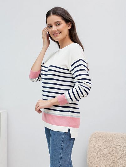 Джемпер "Diamond Shine", белый, BeGood