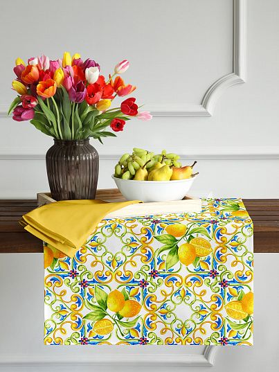 Скатерть-дорожка "Lemonade", Mia Cara