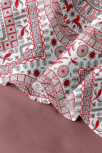 Простыня Унисон Мезенская