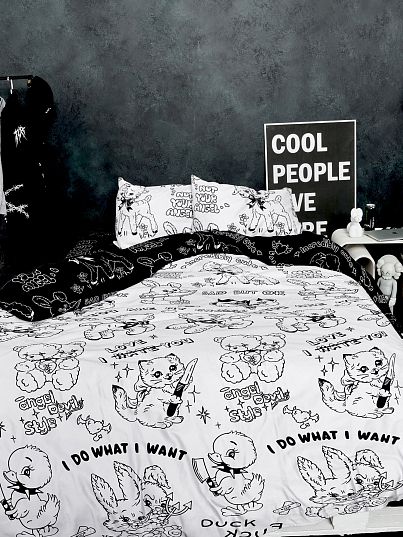Постельное бельё Crazy Getup Evil cute Постельное бельё Crazy Getup Evil cute