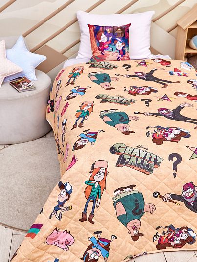 Покрывало стеганое "Гравити Фолз", Непоседа