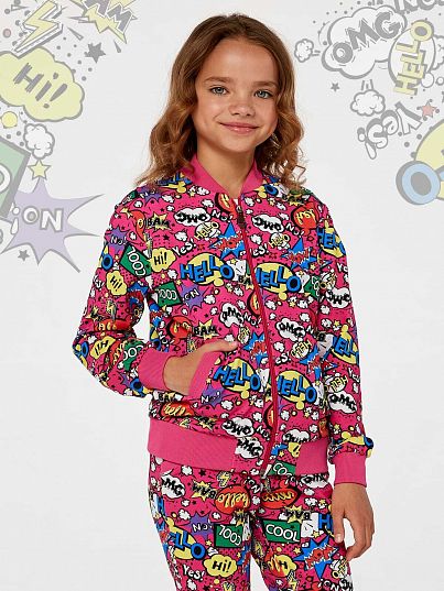 Бомбер "Pink Pop", Juno