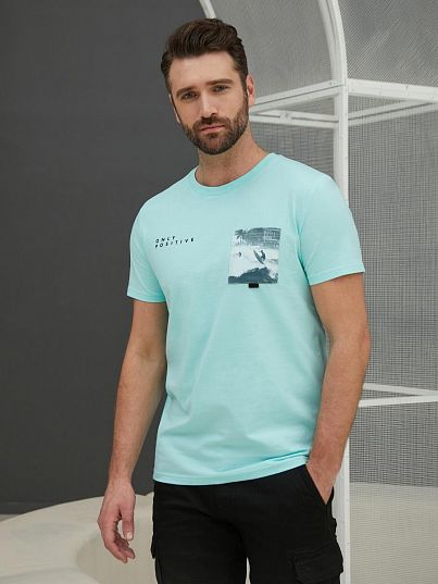 Футболка Chill Out, Ментол, BeGood