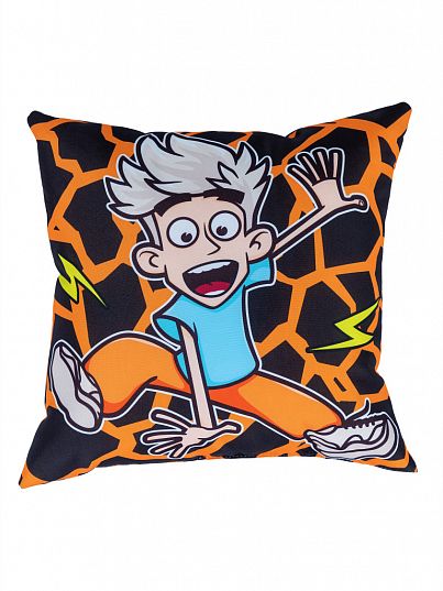 Подушка декоративная Влад А4 Бумага, Непоседа