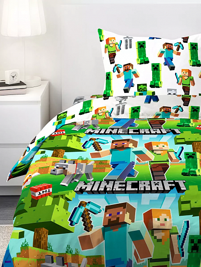 Постельное бельё Juno Пиксельная вселенная