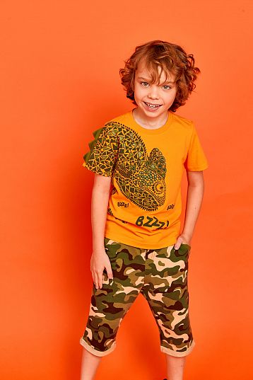 Футболка для мальчика "Chameleon", Juno