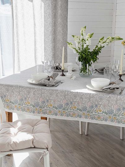 Скатерть рогожка "Linen", Унисон