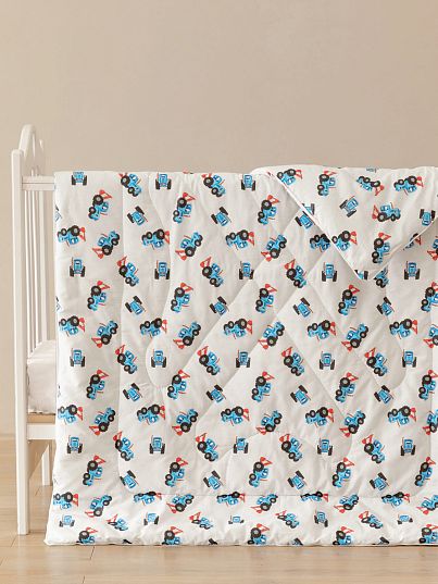 Одеяло Непоседа Синий трактор