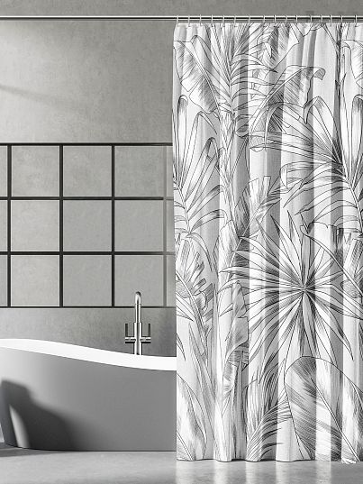 Штора для ванной Унисон Tropicana