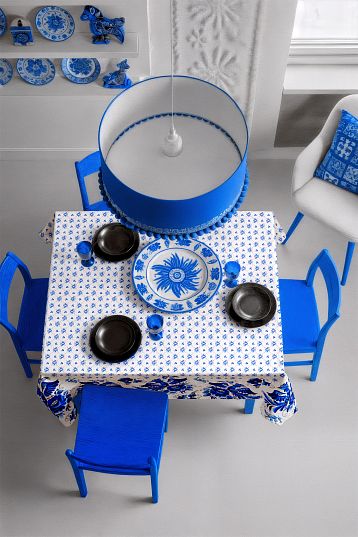 Скатерть Унисон Гжель