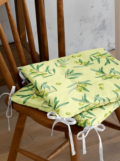 Комплект подушек на стул Унисон Olive