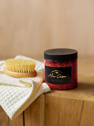 Соль для ванн "Mia Cara", бодрящий грейпфрут