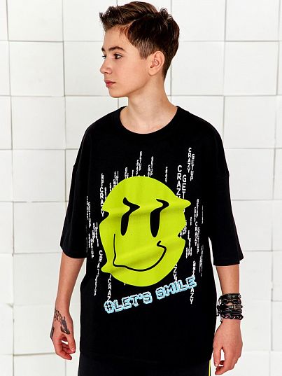 Футболка "MAD GAME", черный, Juno