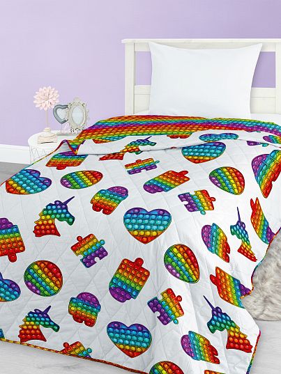 Покрывало стеганое "Pop it", Juno