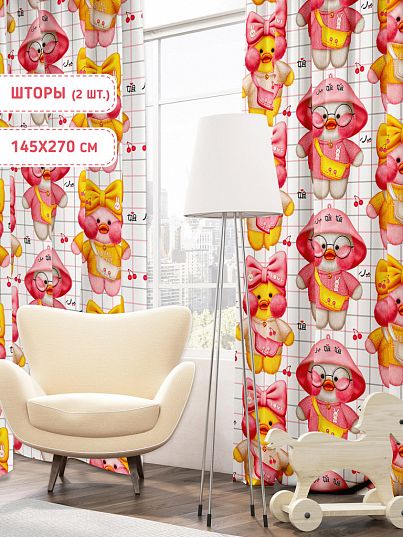 Комплект штор Уточки Lalafanfan, Juno