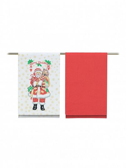 Комплект кухонных полотенец "Уютное Рождество"