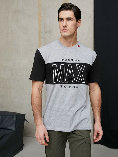 Футболка Active City, серый меланж, BeGood