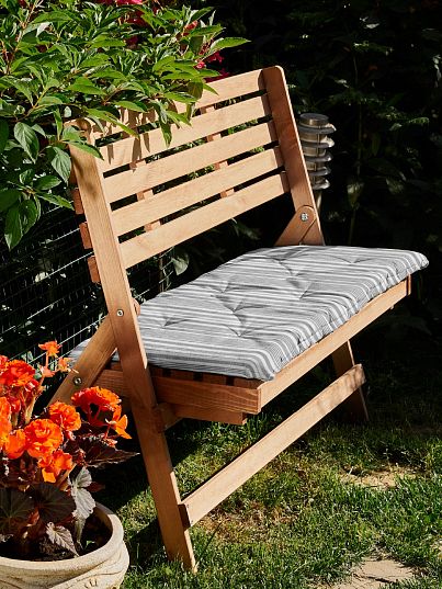 Подушка на скамью Унисон Grey flax