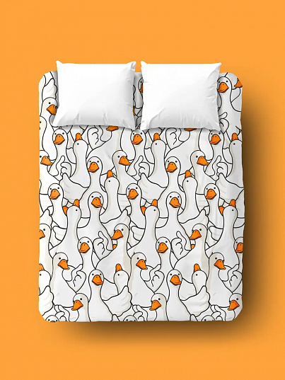 Простыня Crazy Getup Гусь-обнимусь