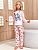 Пижама Sleepwear Girls Розовый Кошка с бантом, Juno 0