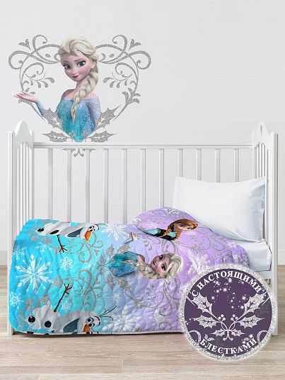 Покрывало "Холодное сердце", Волшебное сияние, Непоседа Покрывало "Холодное сердце", Волшебное сияние, Непоседа