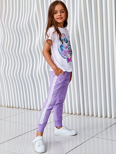 Брюки MERMAID Сиреневый, Juno