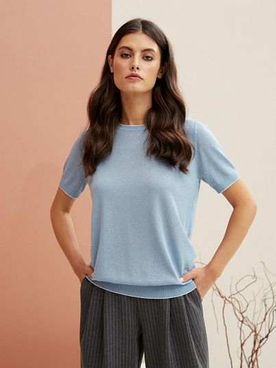 Джемпер Frozen Mist Стальной синий, BeGood