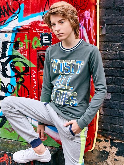 Свитшот Street beat/ CRAZY GETUP by Juno  Хаки, Juno