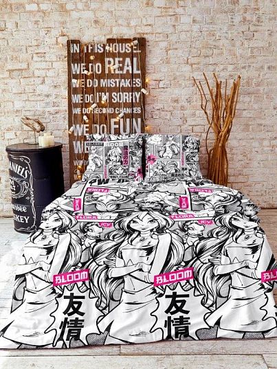 Постельное бельё Непоседа Winx manga