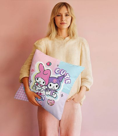 Подушка декоративная Мелоди и Куроми