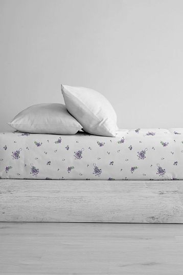 Простыня Унисон Лаванда