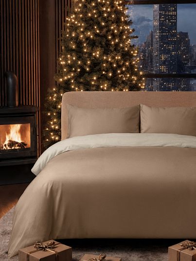 Постельное бельё Унисон Mocha+Cream